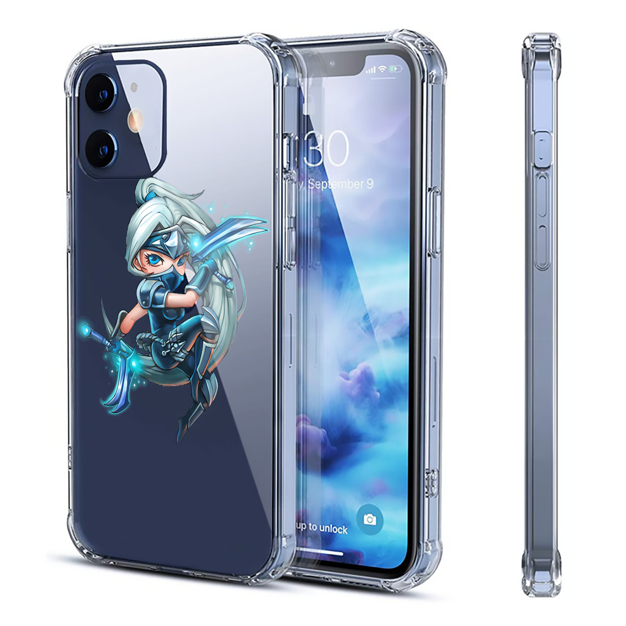 （画像用） リーグ・オブ・レジェンド League of Legends LOL 【iPhone 12シリーズ対応】透明スマホケース（クリアソフトケース）